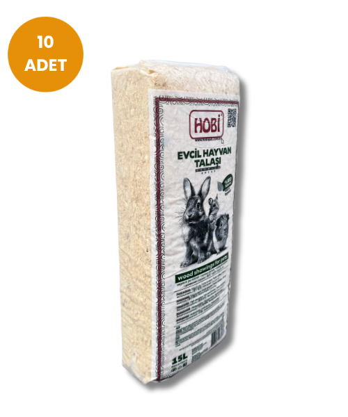 HOBİ EVCİL HAYVAN TALAŞI  15 LT*10